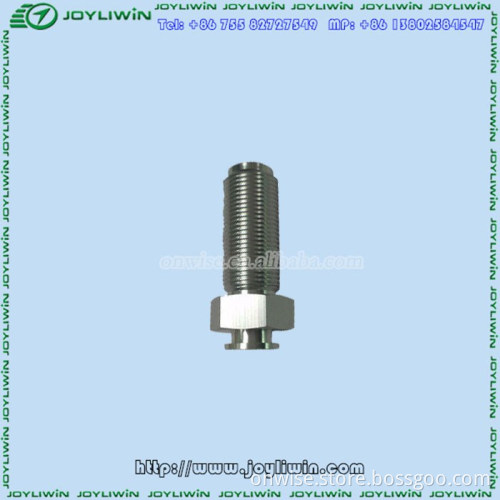 CNC machines parts clear anodizing aluminum bolt/automotive parts